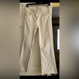 Zara Cream Women Jeans